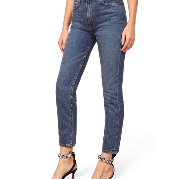 Julia High Cigarette Jean in 'Baltic' wash - Picture 14 of 14